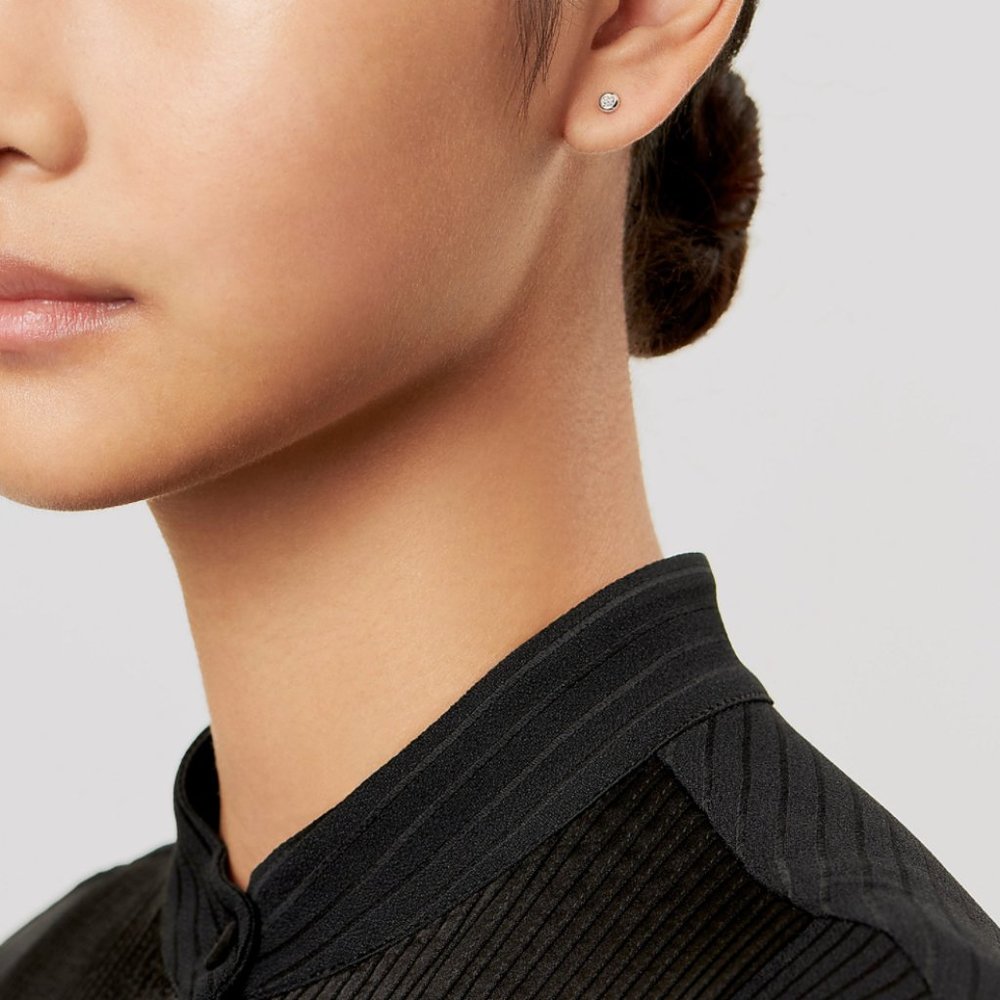 Tiffany and Co. Elsa Peretti Diamonds by the Yard Earrings